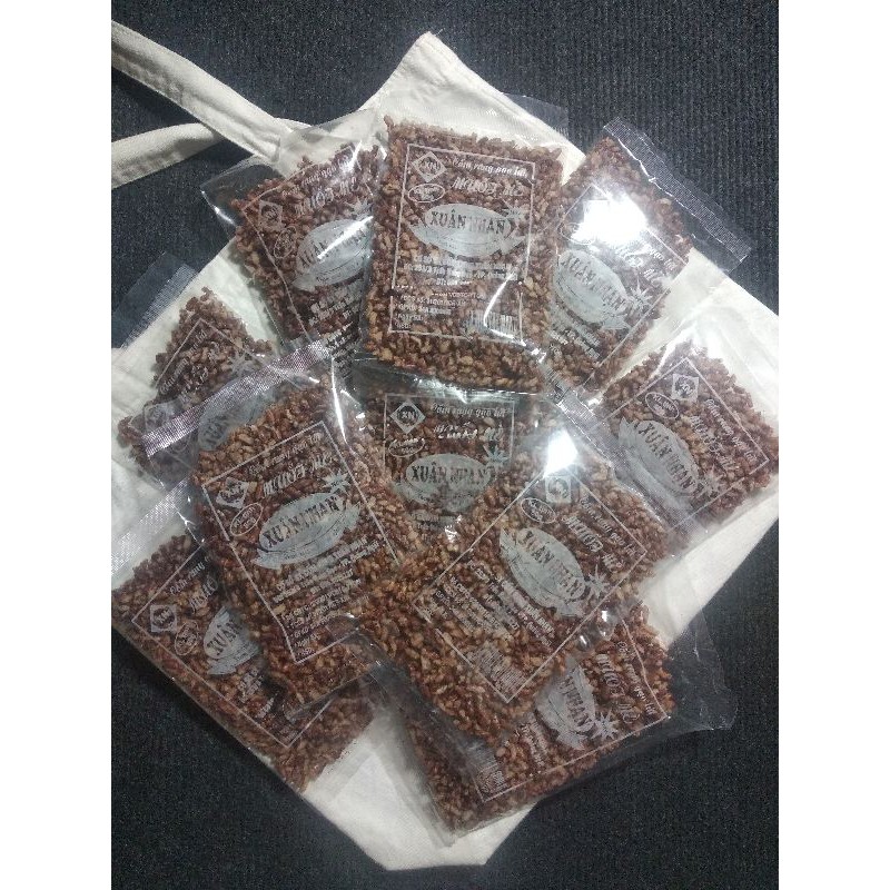Cốm/ Cơm rang gạo lứt Xuân Nhạn 50g, món ăn vặt Quảng Ngãi