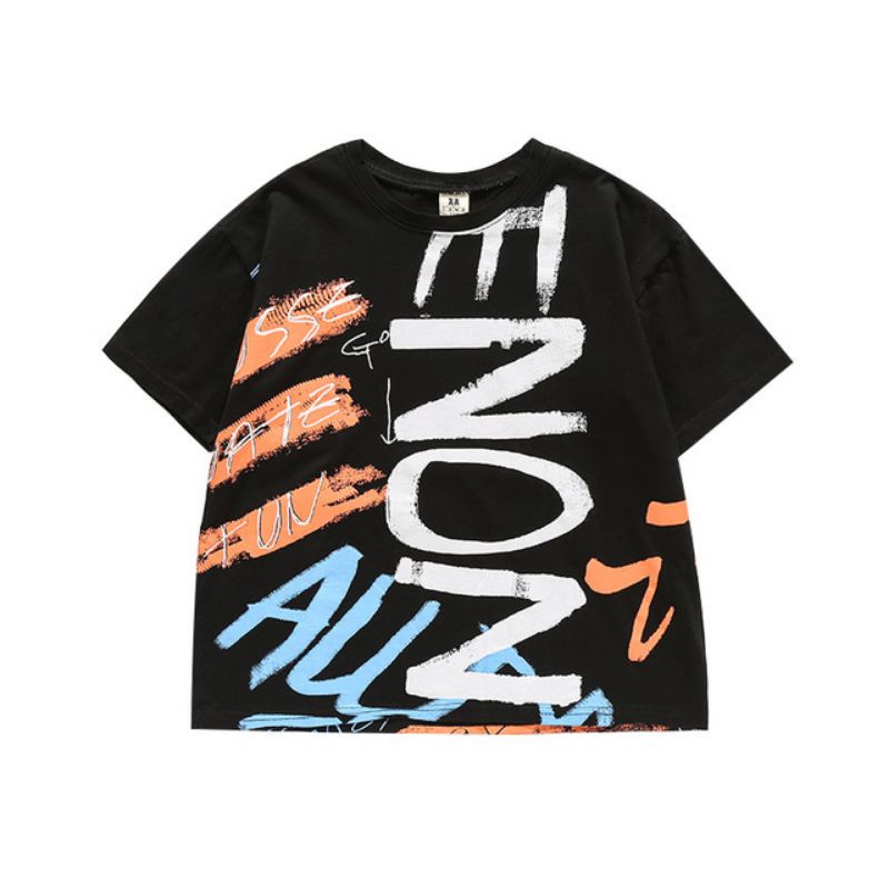 Áo bé gái form rộng