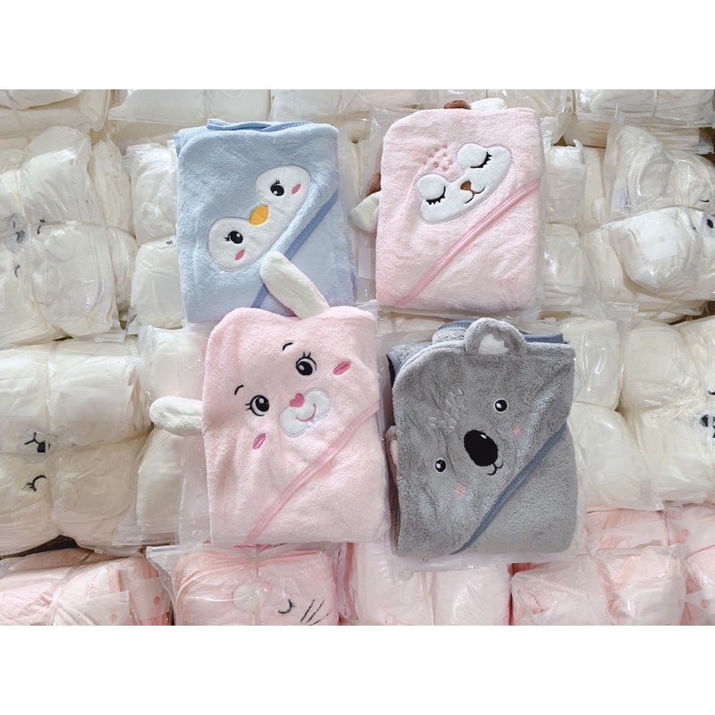 Ủm choàng - khăn ủ siêu ấm cho bé sơ sinh