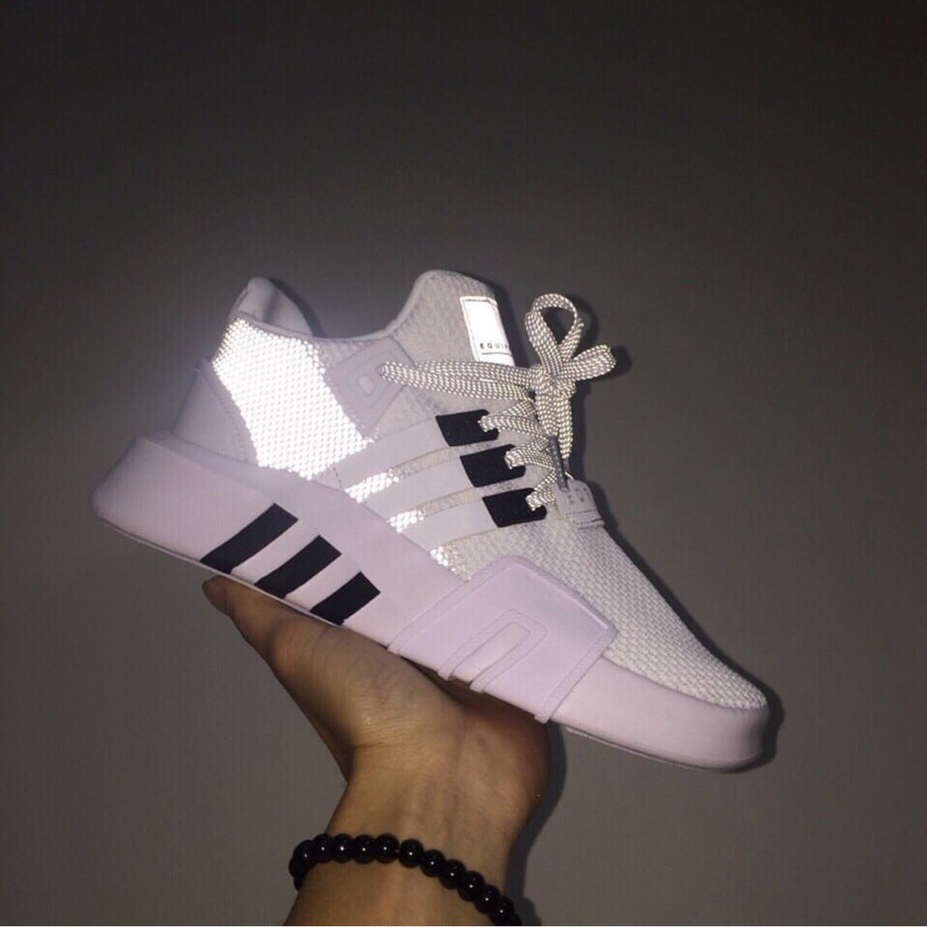 giày adidas EQT trắng phản quang