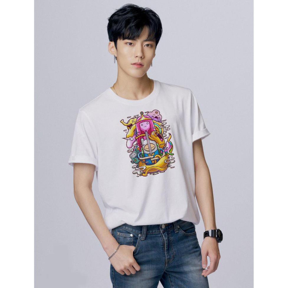 SALE- Áo thun nam in hình Adventure time