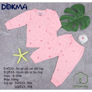 Bộ dài tay Dokma (6-18M)