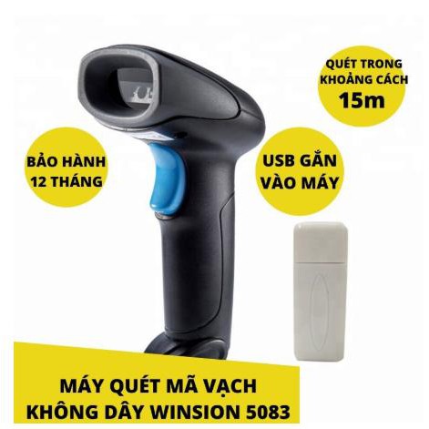 Máy Quét Mã Vạch Không Dây Winson WNC-5083