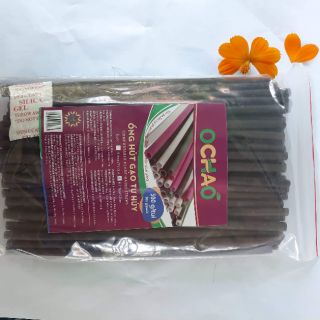 Ống hút bột gạo