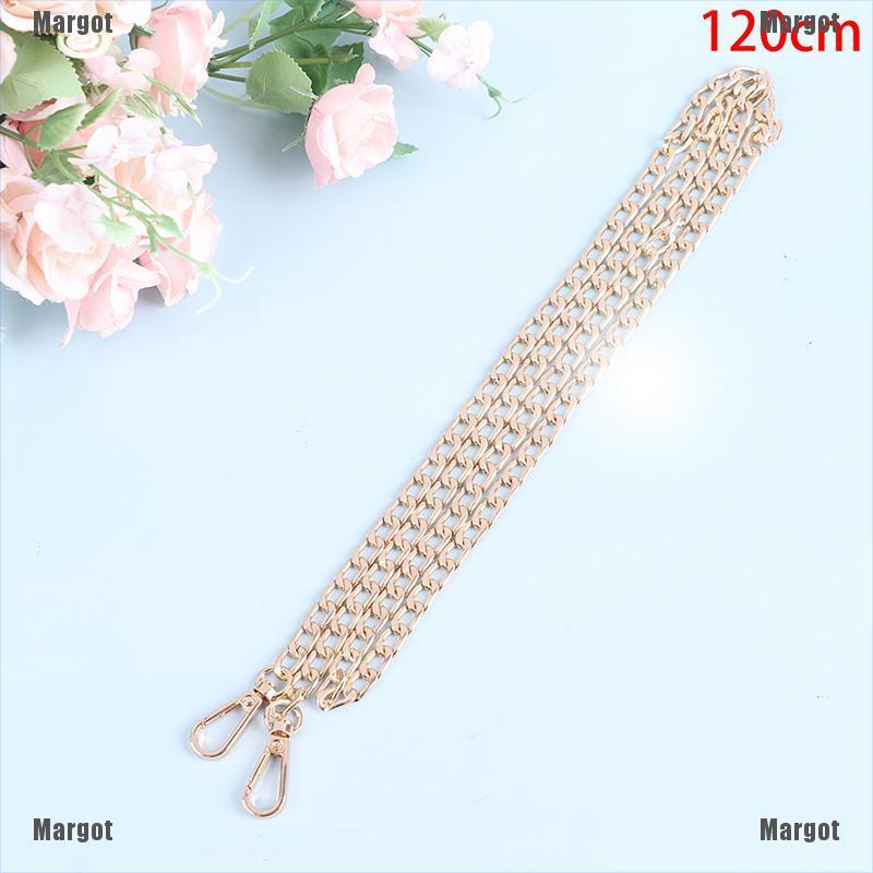 (Margot) Dây Xích Kim Loại 20cm / 120cm Thay Thế Cho Túi Xách Đeo Vai