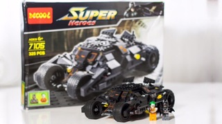 Decool7105 bat tumble xe ô tô Batman
