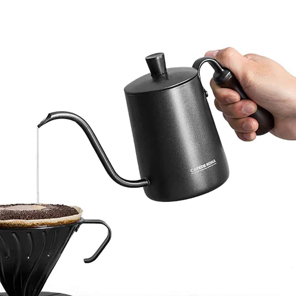 Ấm rót drip pha cà phê Pour over Cafede Kona 600ml