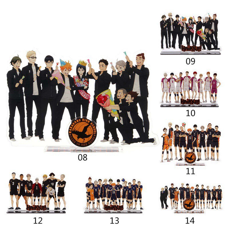 Tmdbyx Mô Hình Nhân Vật Anime Haikyuu Bằng Nhựa Acrylic