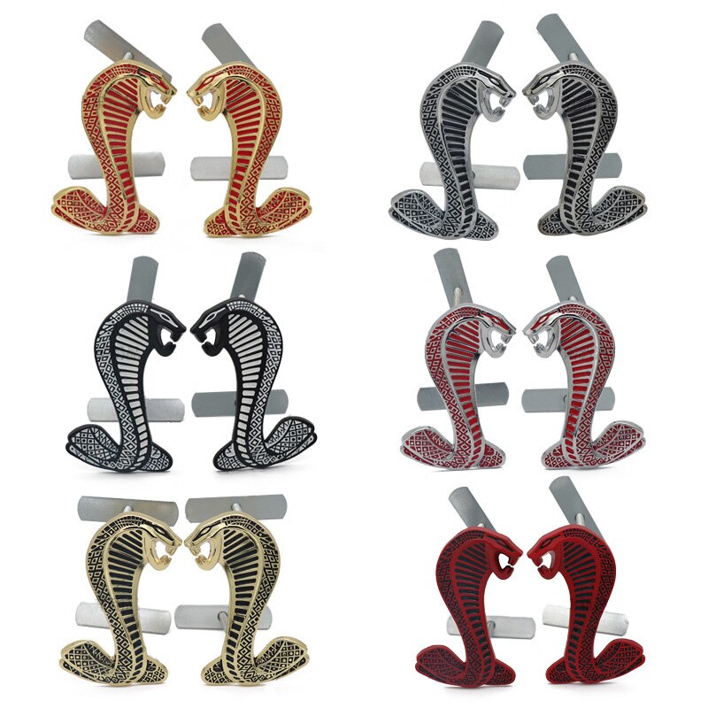 Logo Kim Loại Dán Trang Trí Xe Hơi Ford SHELBY F150 Mondeo Mustang v6 Focus 3