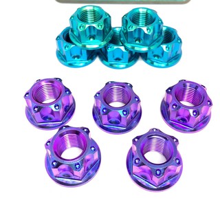 Tán 12 GR5 Titanium (M12) -  Tán cốt gấp -  Tán cốt bánh và các vị trí khác cho các dòng xe thông dụng