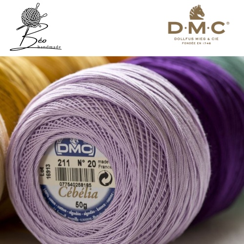 Cuộn sợi 100% Cotton DMC CEBELIA NO20