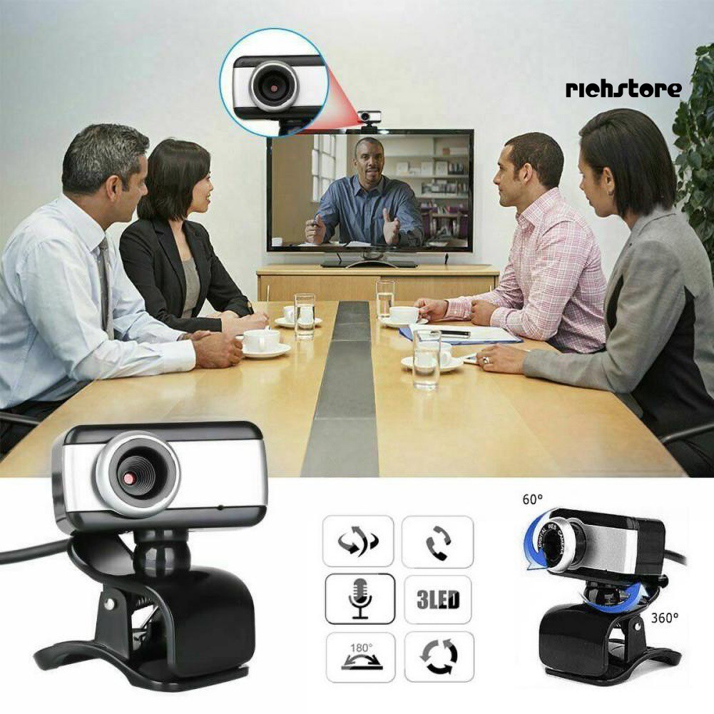 Webcam Usb 2.0 640x480 Có Mic Cho Máy Tính