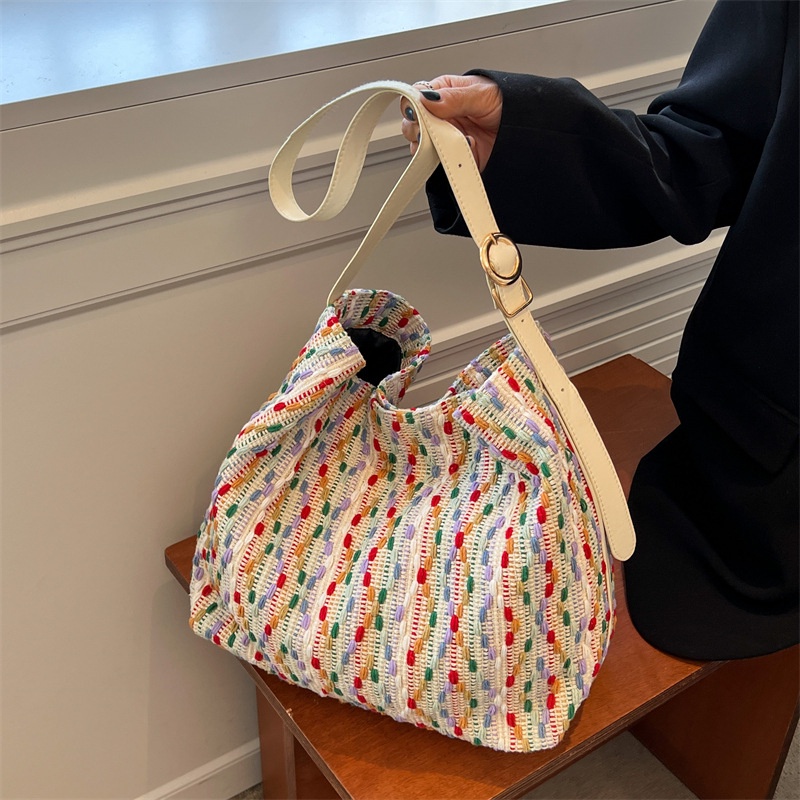 Túi Xách Cỡ Lớn Phong Cách Phương Tây Thời Trang Mùa Hè Cho Nữ