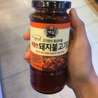 [Hàng có sẵn] Sốt ướp thịt heo, thịt bò BBQ Hàn Quốc