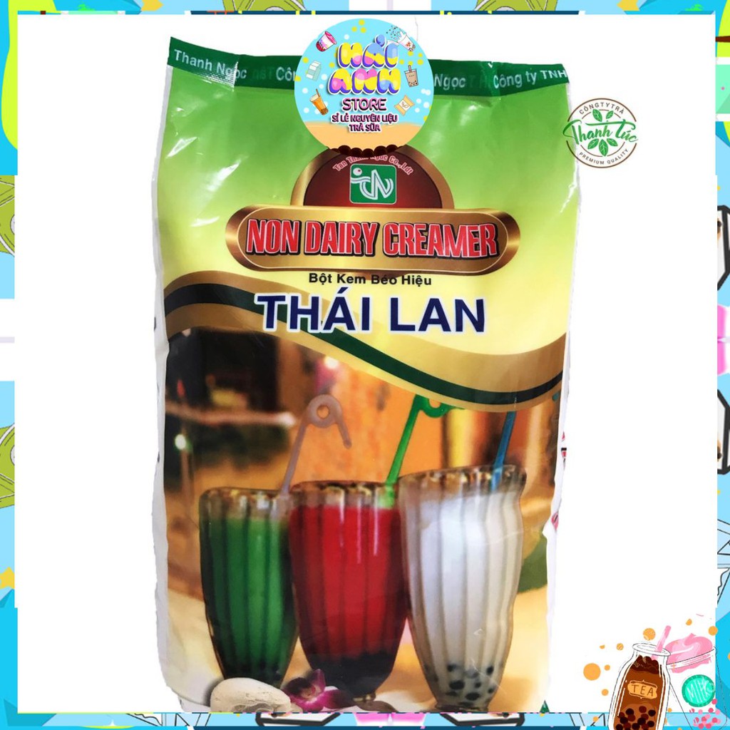 ✅ [ CHẤT LƯỢNG ] Bột Kem Béo Pha Trà Sữa Thái Lan 3 Ly Gói 1kg ✔