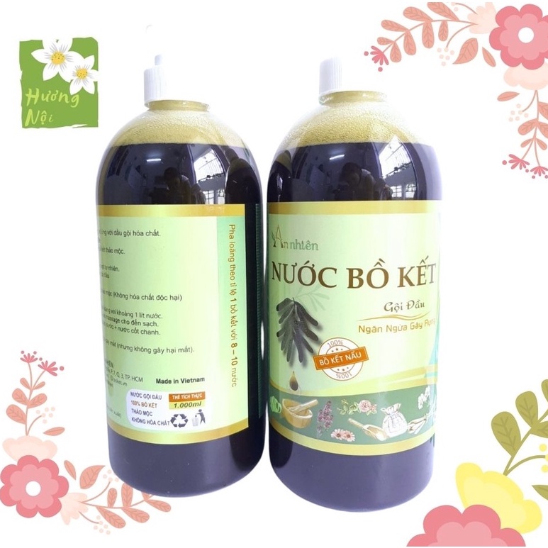 Nước bồ kết gội đầu giảm rụng tóc An Nhiên 1000ml