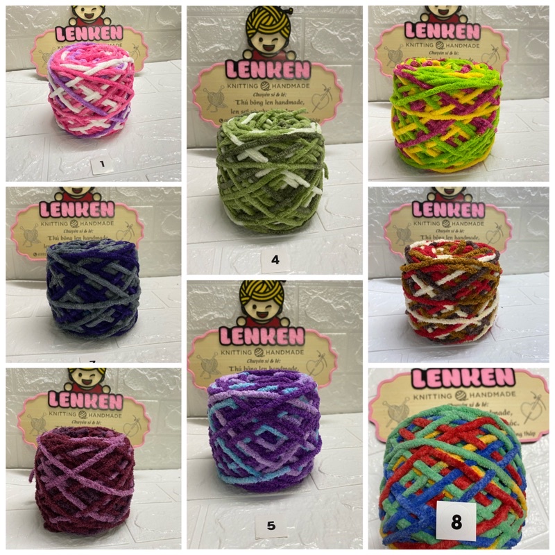 Len nhung đũa 6mm cuộn 100g