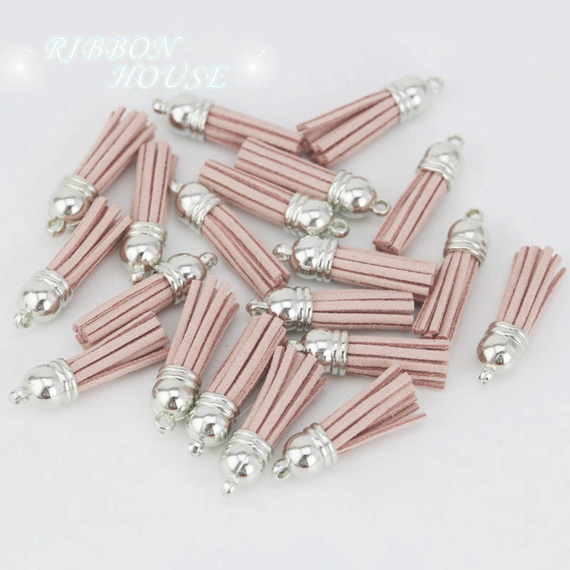 Set 20 Dây Da Tua Rua Dùng Để Làm Móc Khóa / Điện Thoại Đa Năng