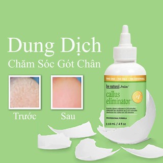 Gel ủ gót chân,  Dung dịch chà gót callus eliminator 118ml