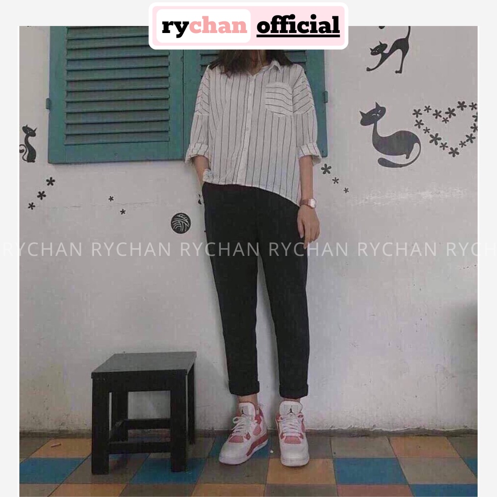 QB332 - Quần Baggy Tây Đơn Giản Mà Cực Xinh