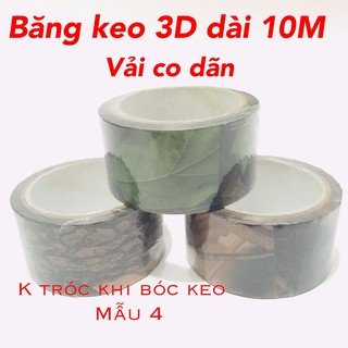Băng keo ngụy trang 3D dài 10m màu cỏ