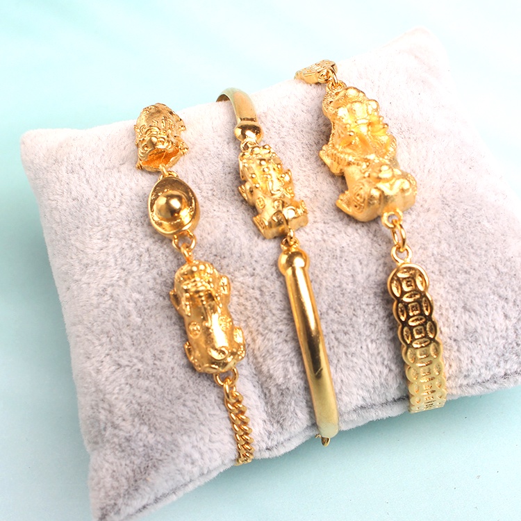 Vòng Tay Vàng Giả Xinh Xắn Thời Trang Cho Nữ