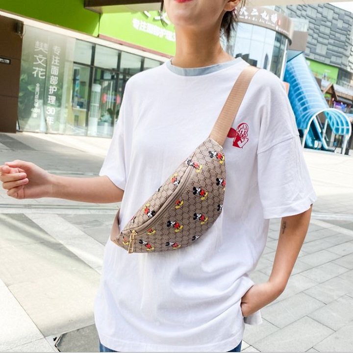 Túi đeo chéo nam nữ mini đẹp thời trang chuột mickey giá rẻ Mi121 | BigBuy360 - bigbuy360.vn