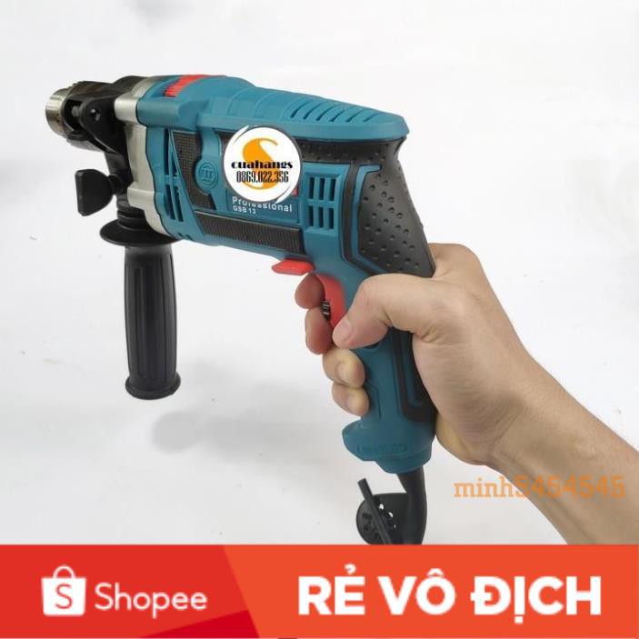 Máy khoan GSB 13V và bộ dụng cụ 31 chi tiết