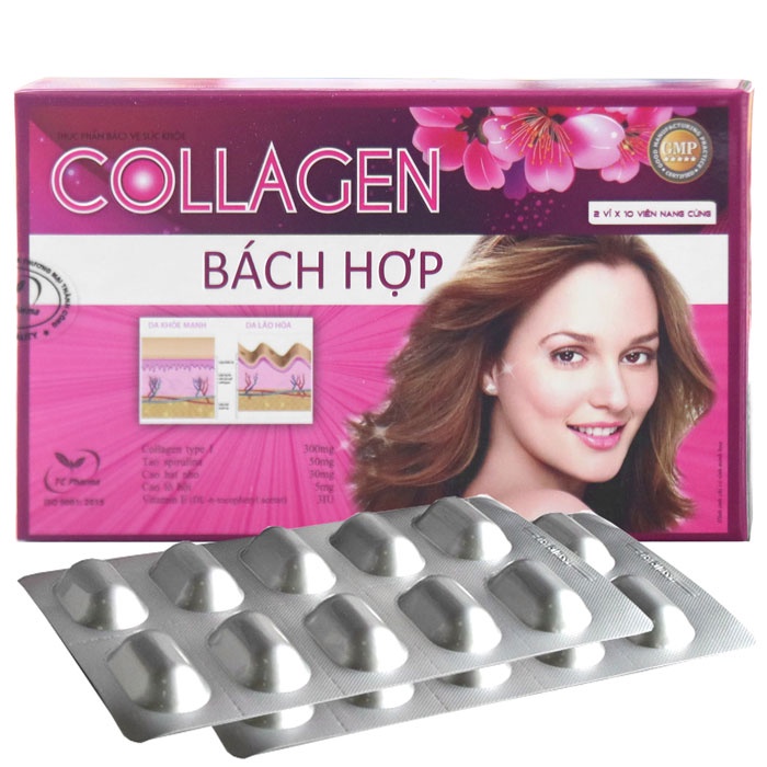 COLLAGEN BÁCH HỢP - Dưỡng da, hạn chế lão hóa, chống nám da.