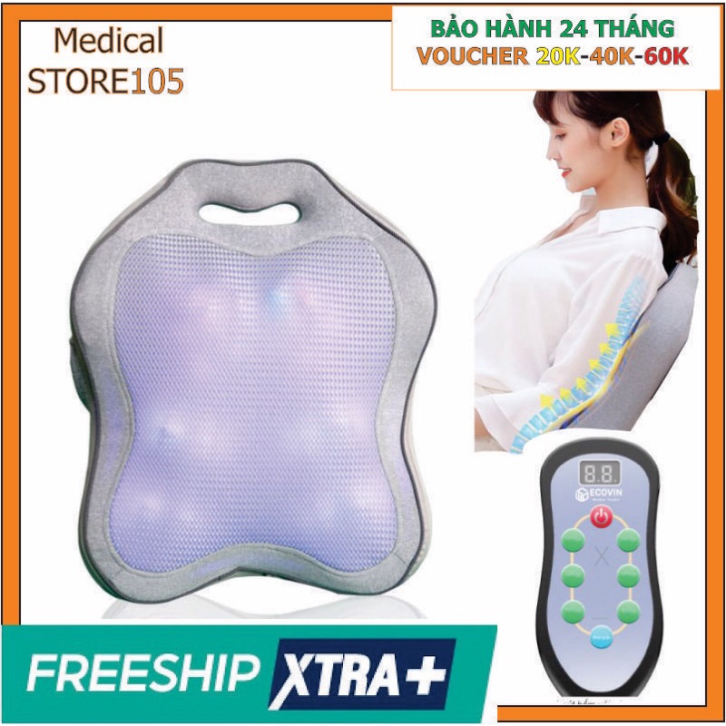 Máy Massage Lưng, Máy Massa Xoa Bóp Hồng Ngoại Cao Cấp Beame V56