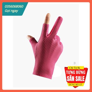 ⚡GIÁ HỦY DIỆT⚡Găng tay chống nắng thể thao nam/nữ  hở ngón dùng chơi gofl,thao tác điện thoại cảm ứng