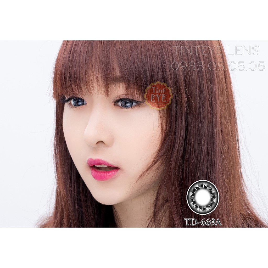 Kính Áp Tròng Tint Eye Lens Black Diamond Siêu Hot TD-669