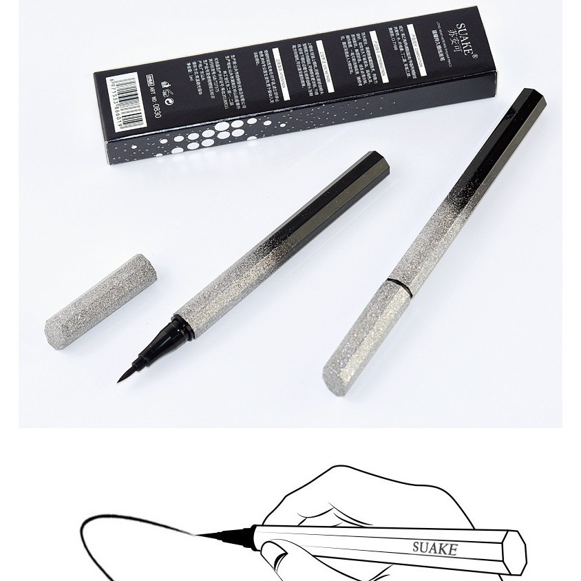 Bút kẻ mắt eyeliner chống dầu, nhanh khô, bên màu ngôi sao hàng nội địa Trung MAT08