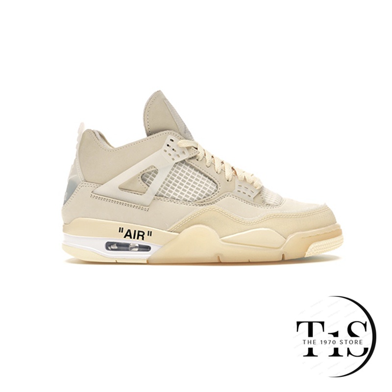 Giày jordan 4 off white bản chuẩn fullsize 36-43 by The 1970 Store - Bảo hành 1 năm lỗi sản xuất