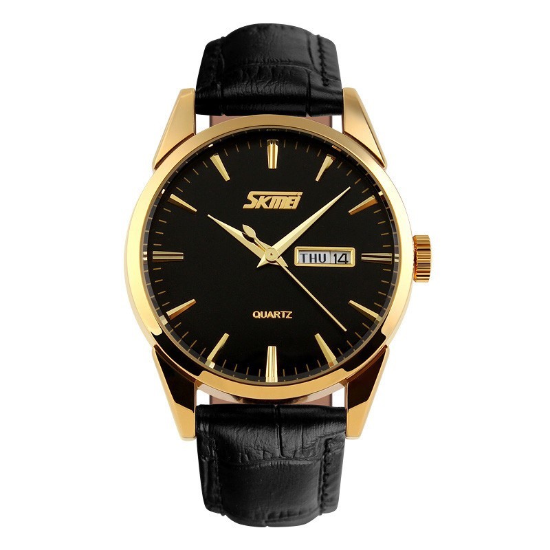 [Trợ Giá] Đồng hồ nam SKMEI 9073 dây da cao cấp sang trọng lịch lãm | BigBuy360 - bigbuy360.vn