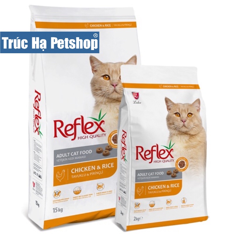 Thức Ăn Cho Mèo Hạt Reflex Adult Cat Food Chicken & Rice