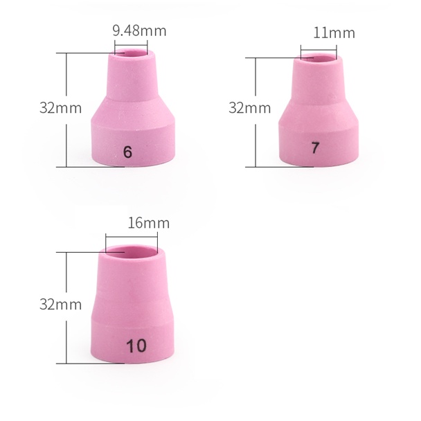 Chụp sứ tig WP 12 loại số 7