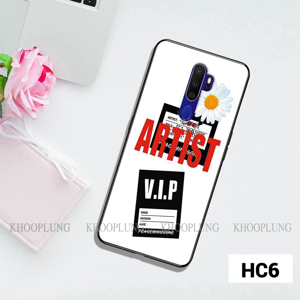 Ốp lưng OPPO A5 2020 - A9 2020 in hình họa tiết hoa cúc peaceminusonee G-Dragon x Just Do