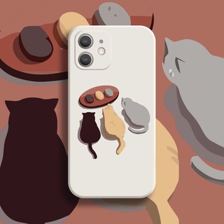 Ốp điện thoại hình mèo Daifuku thích hợp cho IPHONE X XS XR 7PLUS 8 PLUS IPHONE SE 2020 IPHONE 11 12 PRO MAX
