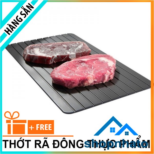 Khay rã đông thực phẩm đông lạnh chuyên dụng, Thớt rã đông dành cho mọi gia đình rã đông nhanh an toàn cho sức khỏe