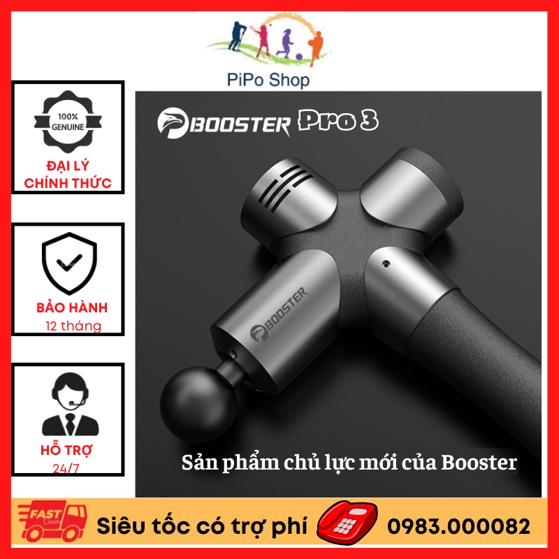 Máy massage được thiết kế đột phá, sản phẩm mới chủ lực của BOOSTER