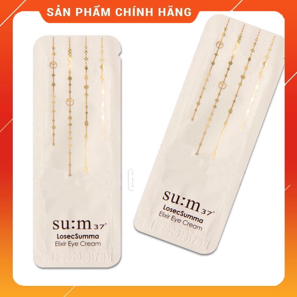 Kem dưỡng mắt tái sinh giảm nhăn, thâm và bọng mắt - Sum37 LosecSumma Elixir Eye Cream 1ml luca444