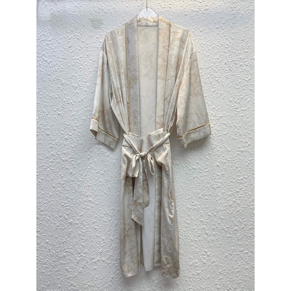 Áo choàng in hoạ tiết chất liệu mềm mại thoải mái thương hiệu Dior CD 2022 cao cấp