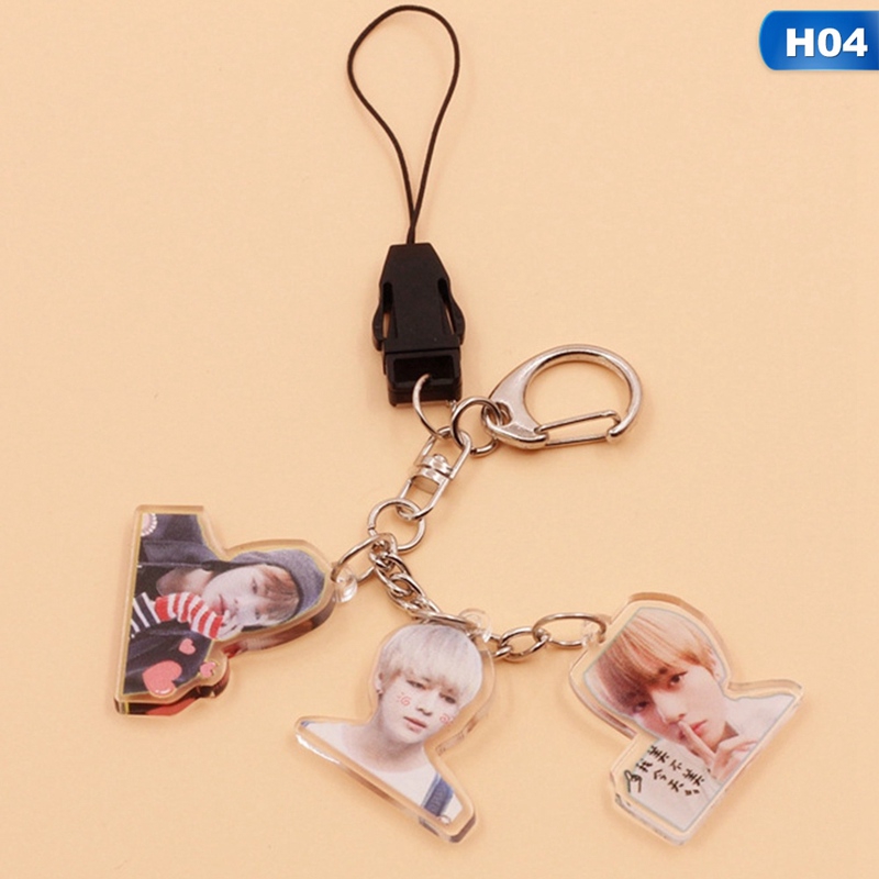 Móc chìa khoá bằng acrylic hình BTS 2019 SUGA RM JIMIN JUNGKOOK V