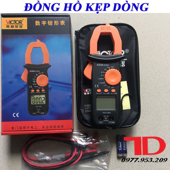 Đồng Hồ Kẹp Dòng VICTOR 606A