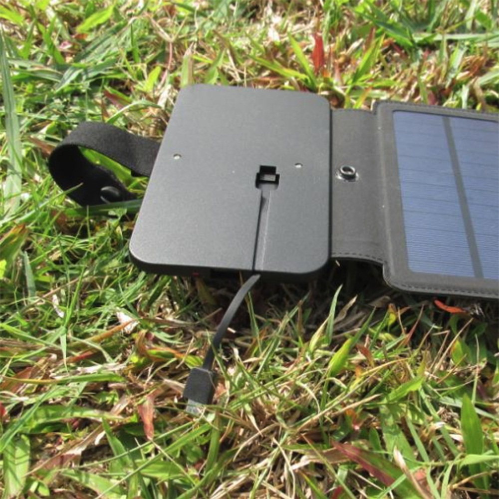 Tấm Sạc Pin Năng Lượng Mặt Trời 9w Có Thể Gấp Gọn Tiện Dụng