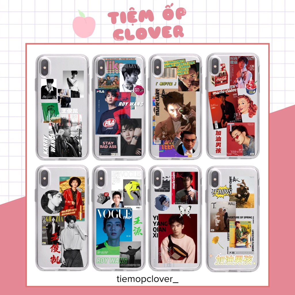 Ốp điện thoại TFBOYS, Vương Tuấn Khải, Vương Nguyên, Dịch Dương Thiên Tỉ - Tiệm Ốp Clover