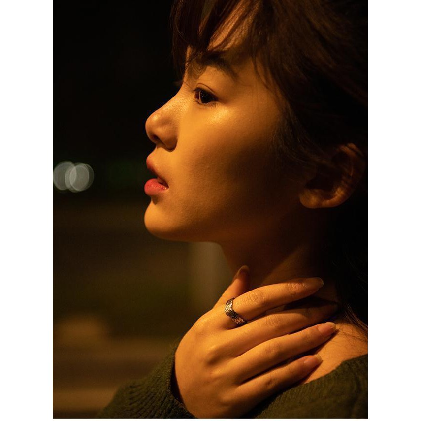 Nhẫn đeo tay hình cánh chim phong cách độc đáo