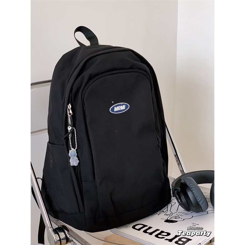 Cặp đi học nữ trơn basic, Balo học sinh thời trang ulzzang hàn quốc giá rẻ B374