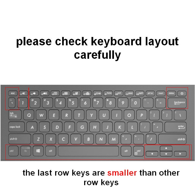 Miếng Dán Bảo Vệ Bàn Phím Laptop Asus Vivobook 14 S14 X409 X409M X409MA X412 X415J X409J X409FA X420U X420F Y406U